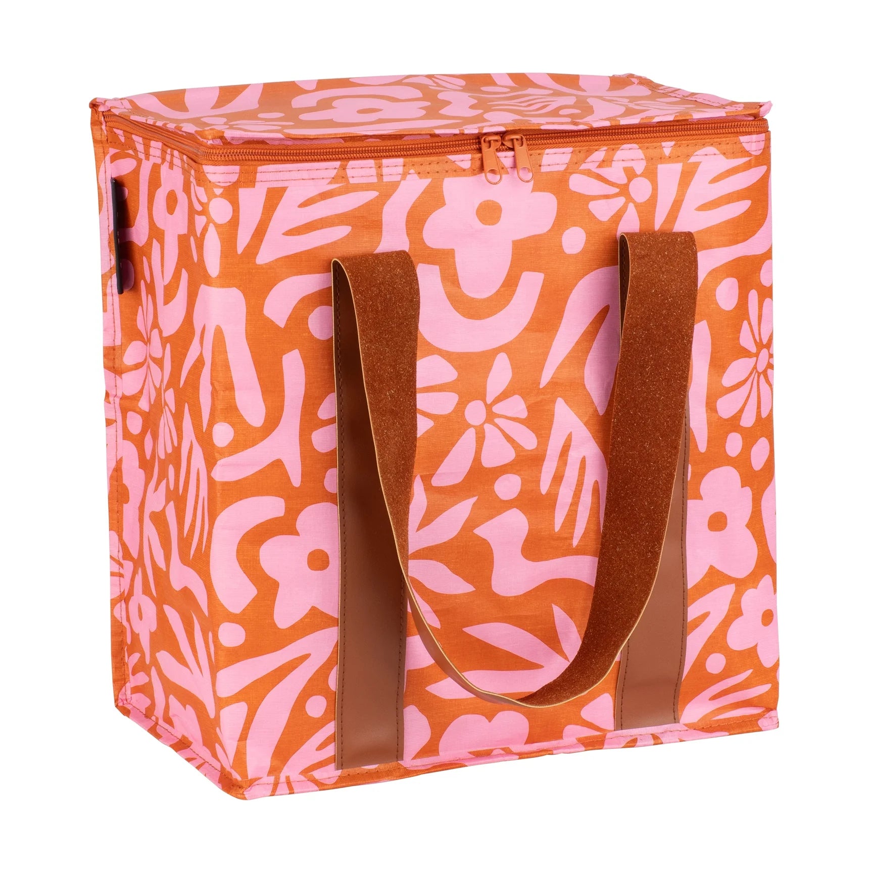 Lunch bags with a personalized monogram for a unique giftTerra Bloom Cooler Bag