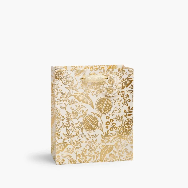 Quilted shopping and gift bags with a soft texture for delicate giftsPomegranate Gift Bag (Medium) Quilted shopping and gift bags with a soft texture for delicate giftsPomegranate Gift Bag (Medium)
