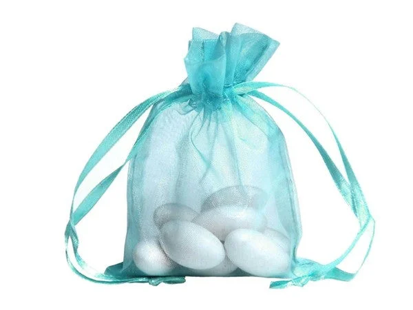 Cartoon - themed paper shopping and gift bags for kids' presents5x7 Turquoise Sheer Organza Bags -10 pcs Cartoon - themed paper shopping and gift bags for kids' presents5x7 Turquoise Sheer Organza Bags -10 pcs