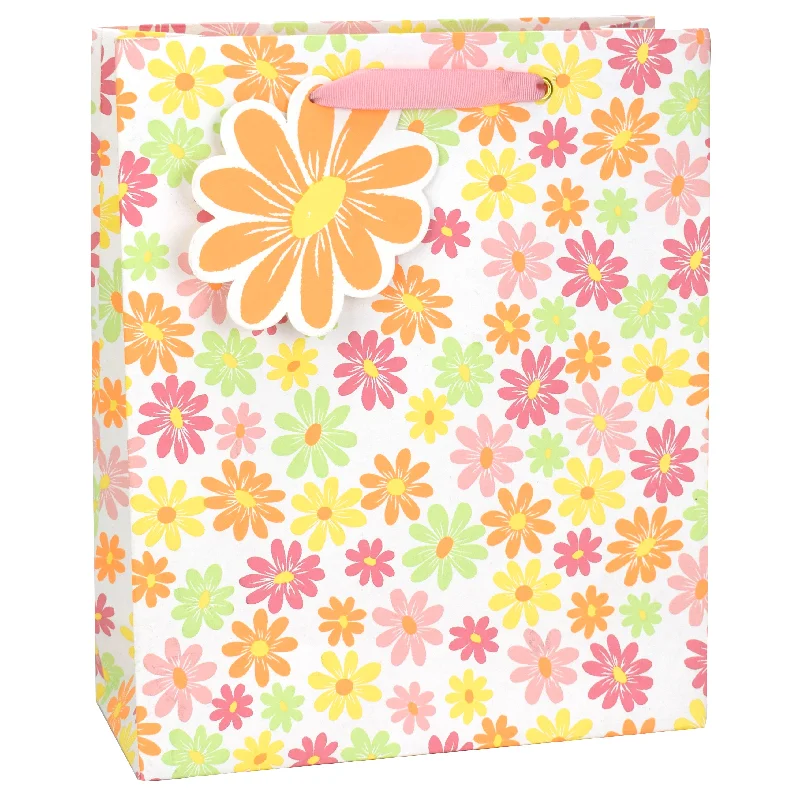 Hand - painted ceramic shopping and gift bags for artisanal giftsDitsy Floral Large Gift Bag Hand - painted ceramic shopping and gift bags for artisanal giftsDitsy Floral Large Gift Bag