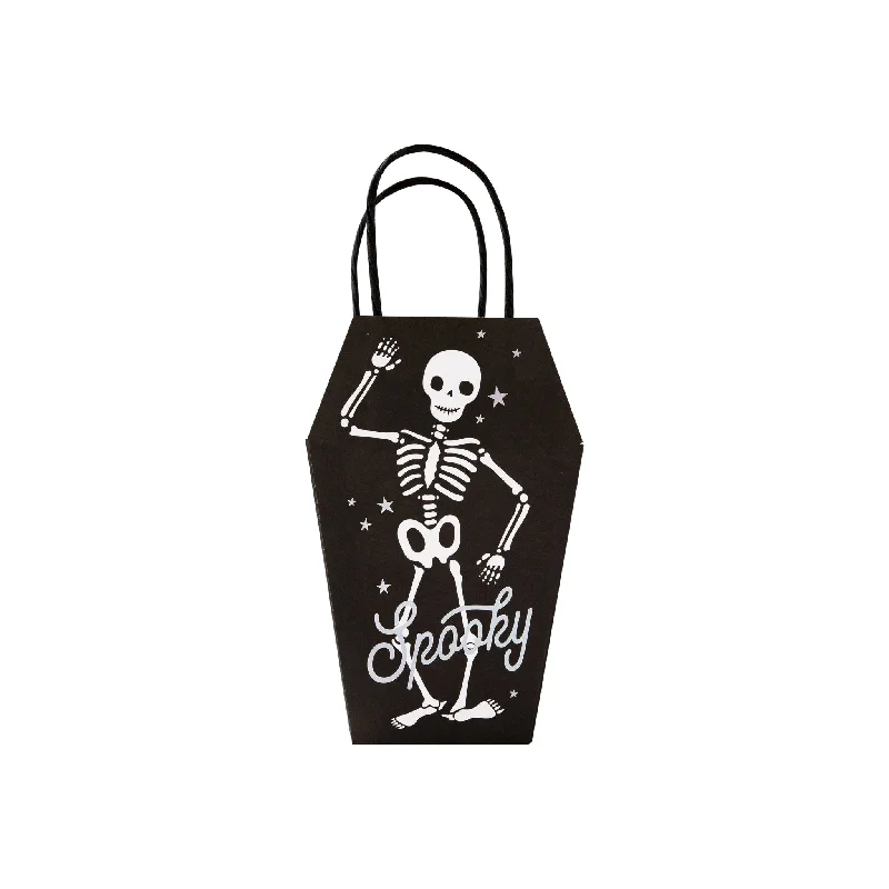 Floral - printed shopping and gift bags with a drawstring top for a feminine lookPLFB57- Holographic Skeleton Treat Bags Floral - printed shopping and gift bags with a drawstring top for a feminine lookPLFB57- Holographic Skeleton Treat Bags