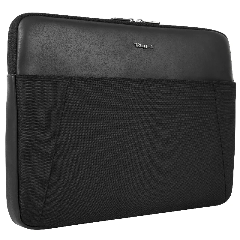 Leather laptop bag with hand-stitched details for a luxury touchSleeve 14" Corporate Traveller – Black Leather laptop bag with hand-stitched details for a luxury touchSleeve 14" Corporate Traveller – Black