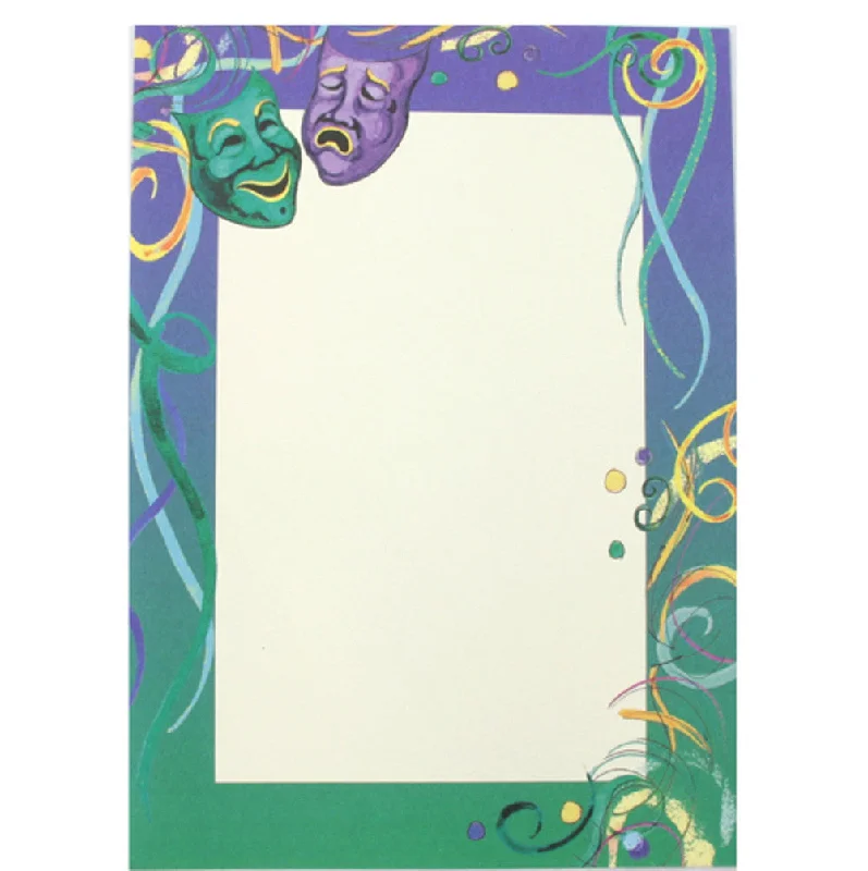 Quilted shopping and gift bags with a soft texture for delicate giftsMardi Gras Comedy Tragedy Invitation, Individual Quilted shopping and gift bags with a soft texture for delicate giftsMardi Gras Comedy Tragedy Invitation, Individual