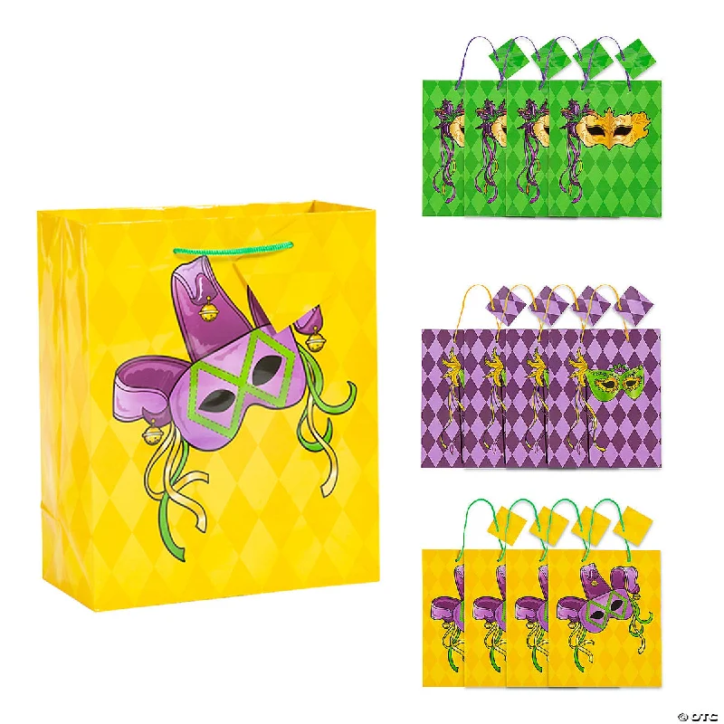 Eco - friendly bamboo shopping and gift bags for sustainable giftingMardi Gras Gift Bag, Masquerade Eco - friendly bamboo shopping and gift bags for sustainable giftingMardi Gras Gift Bag, Masquerade