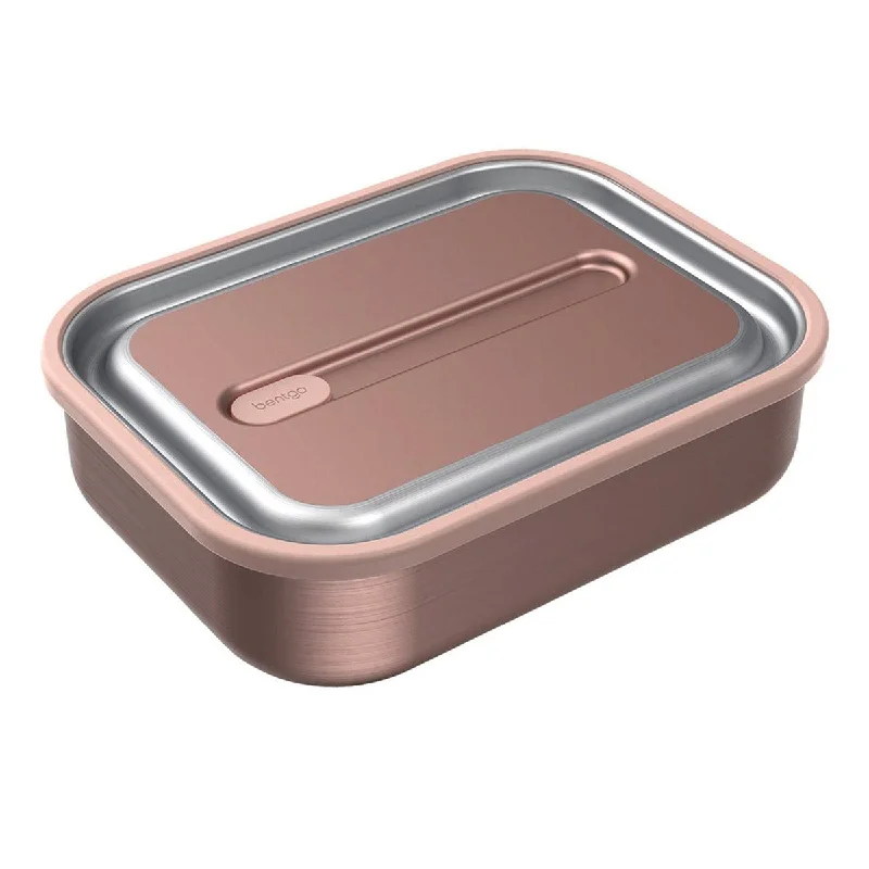 Minimalist lunch bags with a sleek black color for modern consumersBentgo Stainless Steel Leak-Proof Lunch Box Rose Gold 1.2L Minimalist lunch bags with a sleek black color for modern consumersBentgo Stainless Steel Leak-Proof Lunch Box Rose Gold 1.2L