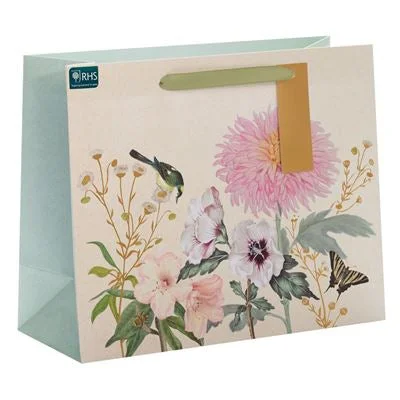 Retro - inspired shopping and gift bags with a bold color palette for nostalgiaGift Bag Large - RHS Floral Retro - inspired shopping and gift bags with a bold color palette for nostalgiaGift Bag Large - RHS Floral