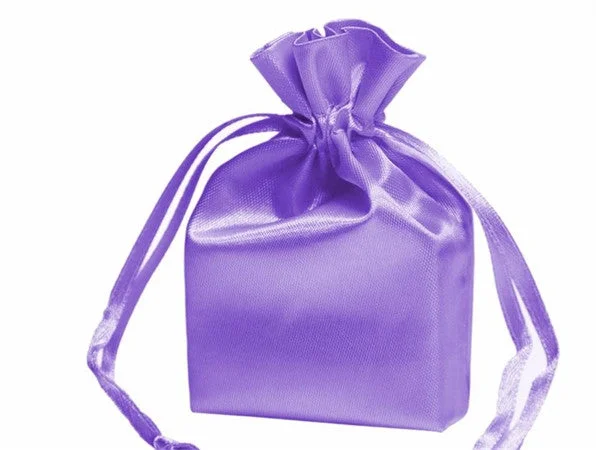 Monogrammed shopping and gift bags with personalized initials for a unique touch5x7 Lavender Elegant Satin Bags - 12 pcs Monogrammed shopping and gift bags with personalized initials for a unique touch5x7 Lavender Elegant Satin Bags - 12 pcs