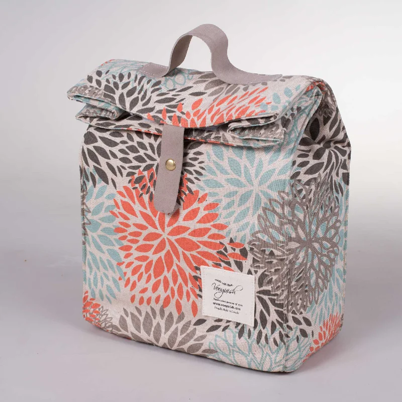Large - capacity canvas lunch bags with multiple compartments for office workersCharlie Large - capacity canvas lunch bags with multiple compartments for office workersCharlie