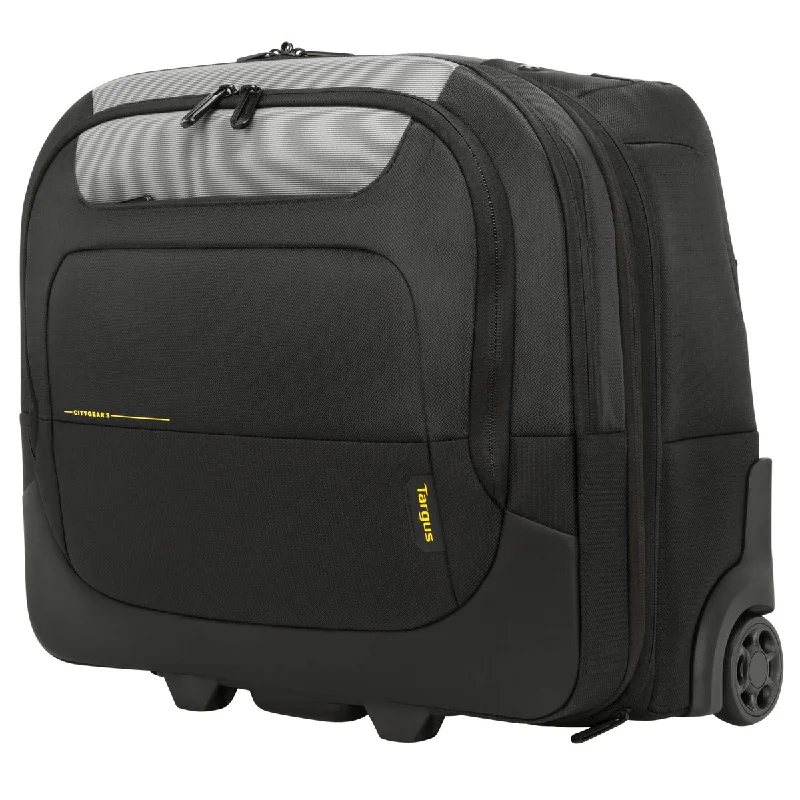 Soft-sided laptop bag with a magnetic closure for easy access17.3" Rolling Travel Laptop Case Soft-sided laptop bag with a magnetic closure for easy access17.3" Rolling Travel Laptop Case