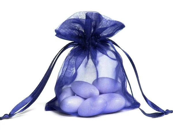 Colorful paper shopping and gift bags with intricate embossed patterns for party favors5x7 Navy Sheer Organza Bags -10 pcs Colorful paper shopping and gift bags with intricate embossed patterns for party favors5x7 Navy Sheer Organza Bags -10 pcs