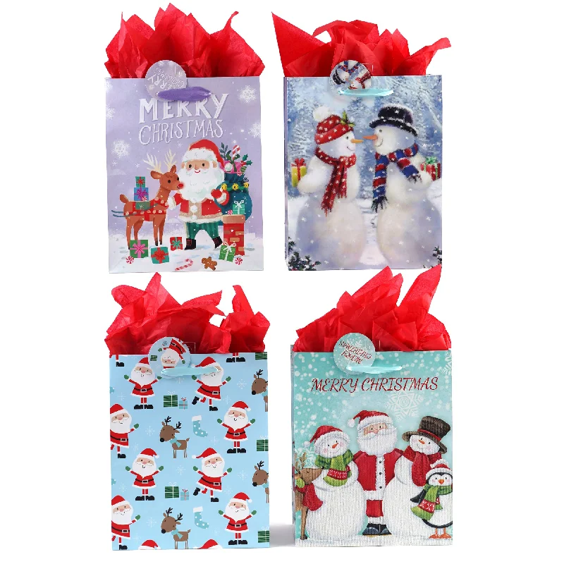 Waterproof nylon shopping and gift bags for outdoor giftsExtra Large Christmas For You Printed Bag, 4 Designs Waterproof nylon shopping and gift bags for outdoor giftsExtra Large Christmas For You Printed Bag, 4 Designs