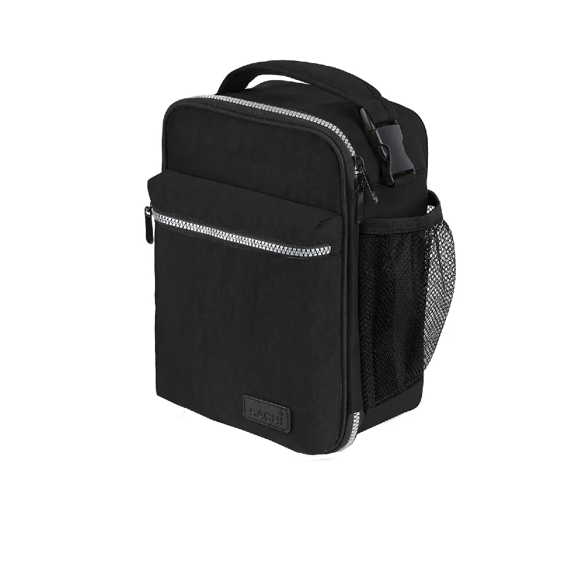 Lunch bags with a separate compartment for drinks and utensilsSachi Explorer Insulated Lunch Bag in Black Lunch bags with a separate compartment for drinks and utensilsSachi Explorer Insulated Lunch Bag in Black
