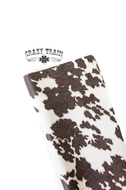 Black Cowprint