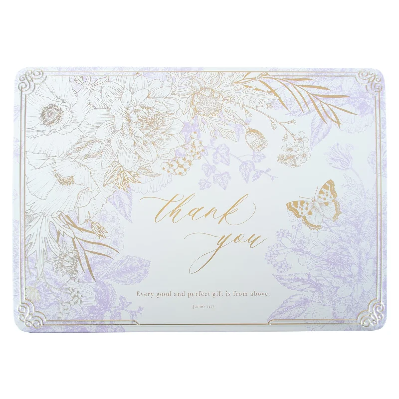 Large - capacity plastic shopping and gift bags with reinforced handles for bulk purchasesThank You Gift Tin Large - capacity plastic shopping and gift bags with reinforced handles for bulk purchasesThank You Gift Tin