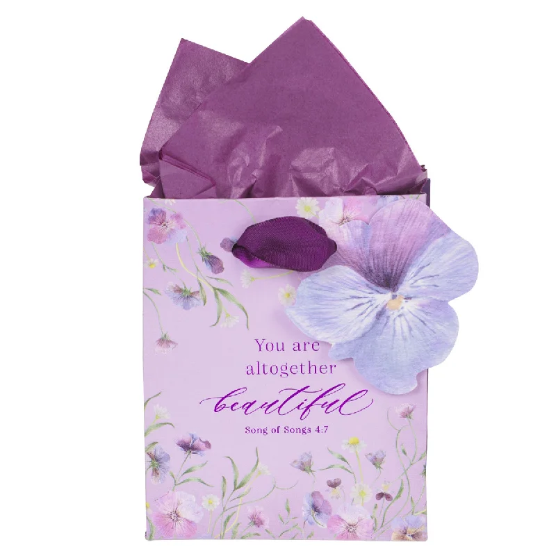 Cartoon - themed paper shopping and gift bags for kids' presentsYou Are Altogether Beautiful Extra Small Gift Bag with Gift Tag Cartoon - themed paper shopping and gift bags for kids' presentsYou Are Altogether Beautiful Extra Small Gift Bag with Gift Tag