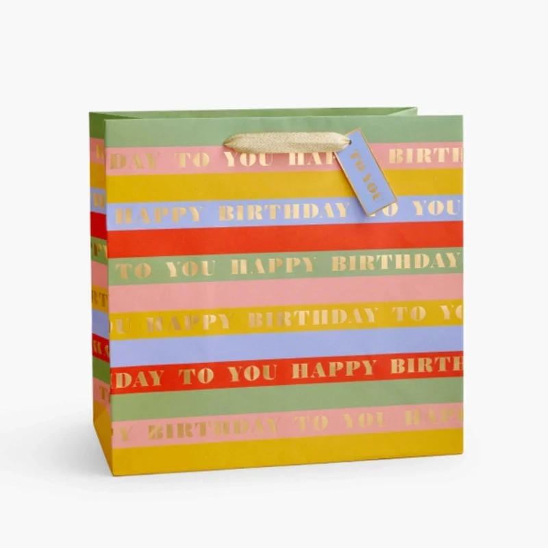 Foldable shopping and gift bags with a compact design for easy storageBirthday Wishes Gift Bag (Large) Foldable shopping and gift bags with a compact design for easy storageBirthday Wishes Gift Bag (Large)