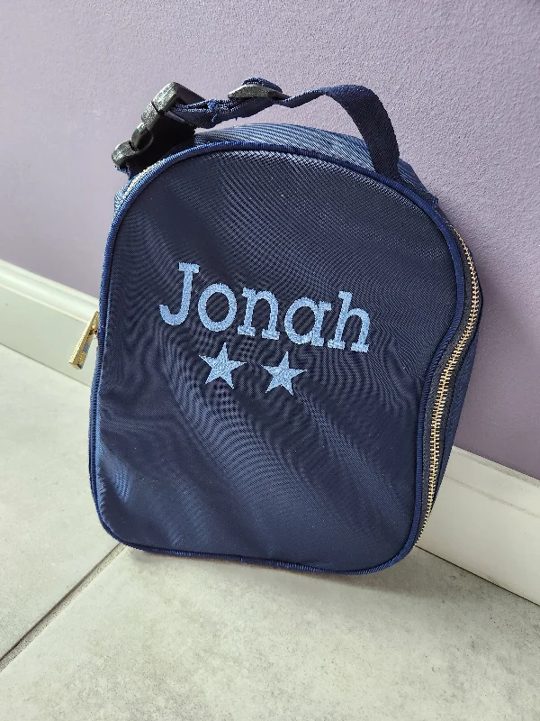 Minimalist lunch bags with a sleek black color for modern consumersJonah lunch box