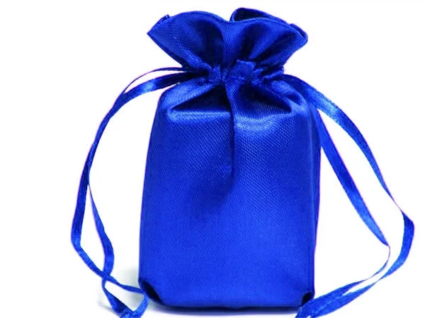 Retro - inspired shopping and gift bags with a bold color palette for nostalgia6x9 Royal Blue Elegant Satin Bags - 12 pcs Retro - inspired shopping and gift bags with a bold color palette for nostalgia6x9 Royal Blue Elegant Satin Bags - 12 pcs