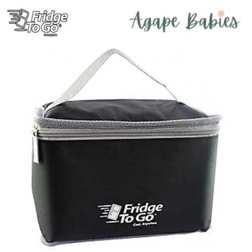 Leather lunch bags with a vintage look and brass hardware for business lunchesFridge To Go Pack N Go SB - Black Leather lunch bags with a vintage look and brass hardware for business lunchesFridge To Go Pack N Go SB - Black