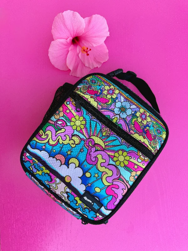 Insulated lunch bags with a built - in ice pack holder for long - day tripsEllie Paisley - Sunrise Lunch Bag Insulated lunch bags with a built - in ice pack holder for long - day tripsEllie Paisley - Sunrise Lunch Bag