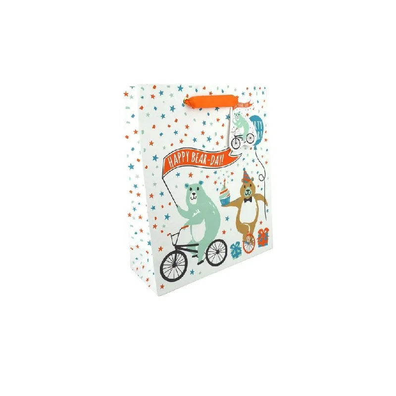 Foldable shopping and gift bags with a compact design for easy storageBearday Large Birthday Gift Bag Foldable shopping and gift bags with a compact design for easy storageBearday Large Birthday Gift Bag