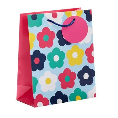 Sparkly sequined shopping and gift bags for glamorous eventsGift Bag Medium - Floral Sparkly sequined shopping and gift bags for glamorous eventsGift Bag Medium - Floral
