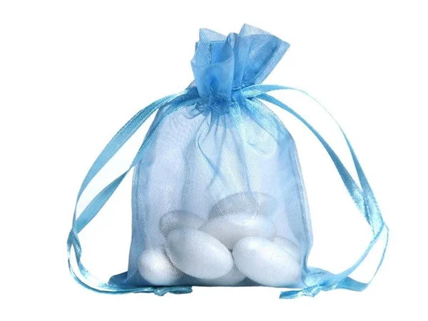 Miniature shopping and gift bags made of satin for small trinkets and jewelry4x6 Blue Sheer Organza Bags -10 pcs Miniature shopping and gift bags made of satin for small trinkets and jewelry4x6 Blue Sheer Organza Bags -10 pcs