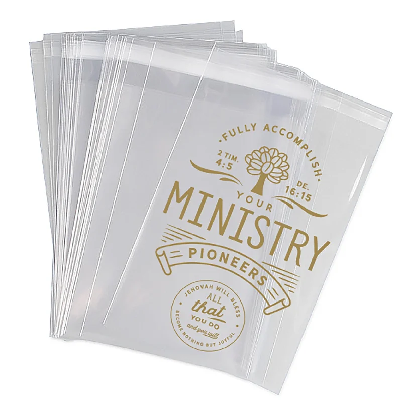 Foldable shopping and gift bags with a compact design for easy storage50 Pack Clear Pioneer Gift Bags : Perfect for pens, buttons, & lens cloths Foldable shopping and gift bags with a compact design for easy storage50 Pack Clear Pioneer Gift Bags : Perfect for pens, buttons, & lens cloths