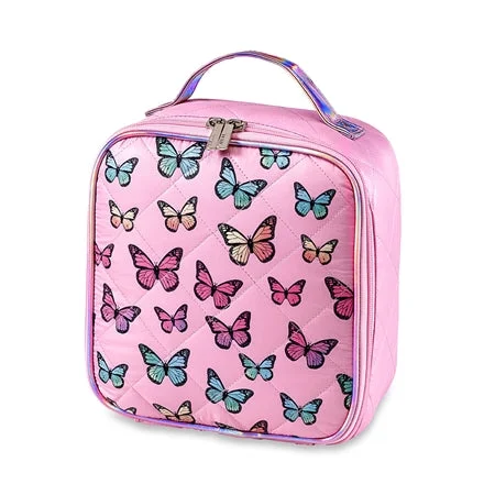 Foldable lunch bags with a compact design for easy storage at homePuffer Lunch Box with Butterfly pattern Foldable lunch bags with a compact design for easy storage at homePuffer Lunch Box with Butterfly pattern