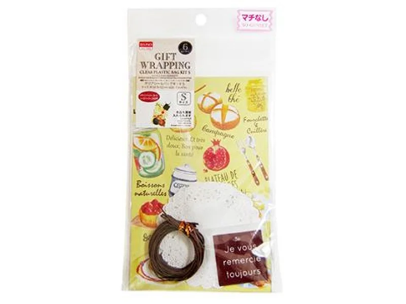 Retro - inspired shopping and gift bags with a bold color palette for nostalgiaClear Plastic Bag Kit S 7.3in x 4.7in Cafe Retro - inspired shopping and gift bags with a bold color palette for nostalgiaClear Plastic Bag Kit S 7.3in x 4.7in Cafe