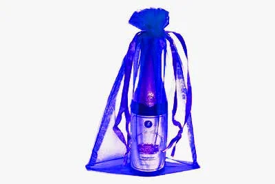 Transparent PVC shopping and gift bags with a decorative ribbon for visibility of contents6x9 Royal Blue Sheer Organza Bags -10 pcs Transparent PVC shopping and gift bags with a decorative ribbon for visibility of contents6x9 Royal Blue Sheer Organza Bags -10 pcs