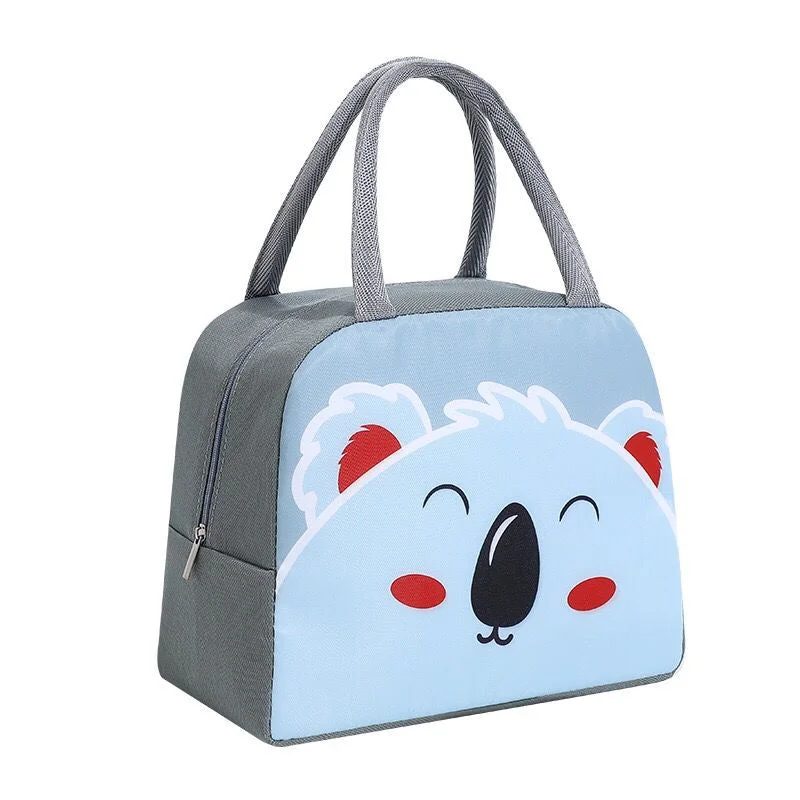 Lunch bags with a personalized monogram for a unique giftAluminum foil thick thermal insulation bag for kids (Koala bear) 1 pc Lunch bags with a personalized monogram for a unique giftAluminum foil thick thermal insulation bag for kids (Koala bear) 1 pc