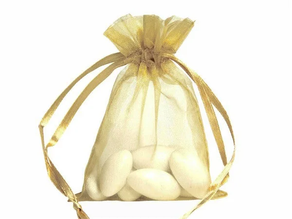 Miniature shopping and gift bags made of satin for small trinkets and jewelry5x7 Champagne Sheer Organza Bags -10 pcs Miniature shopping and gift bags made of satin for small trinkets and jewelry5x7 Champagne Sheer Organza Bags -10 pcs