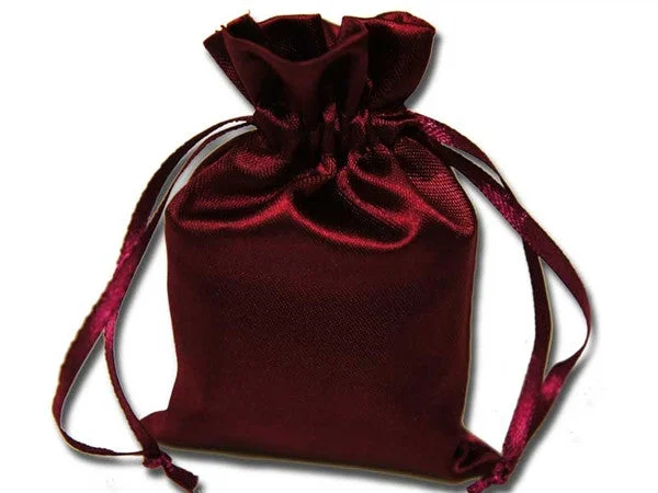 Colorful paper shopping and gift bags with intricate embossed patterns for party favors3X4 Eggplant Elegant Satin Bags - 12 pcs Colorful paper shopping and gift bags with intricate embossed patterns for party favors3X4 Eggplant Elegant Satin Bags - 12 pcs