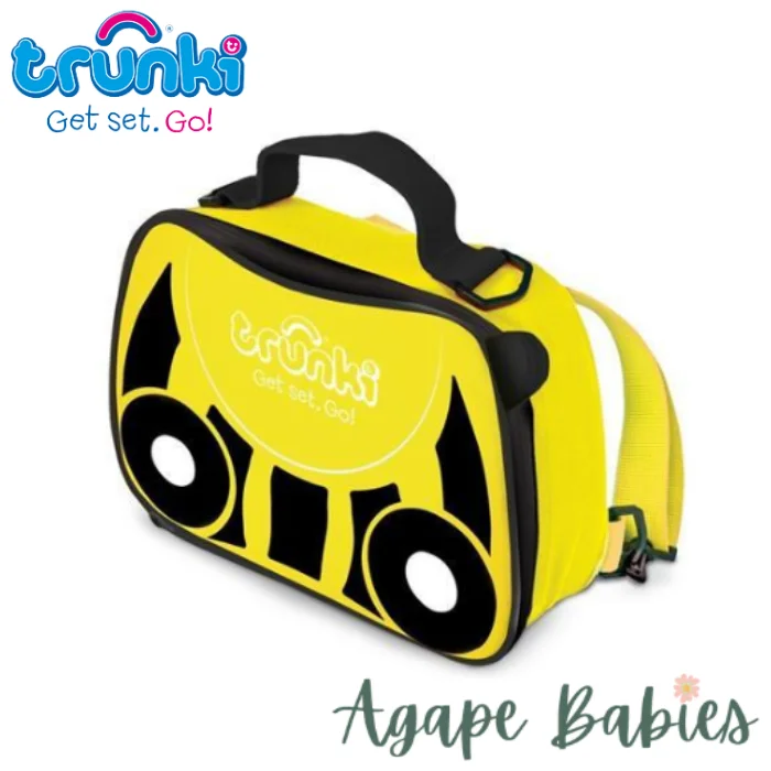 Cute cartoon - printed lunch bags made of polyester for toddlersTrunki 2 in 1 Lunch Bag Backpack - Yellow Cute cartoon - printed lunch bags made of polyester for toddlersTrunki 2 in 1 Lunch Bag Backpack - Yellow