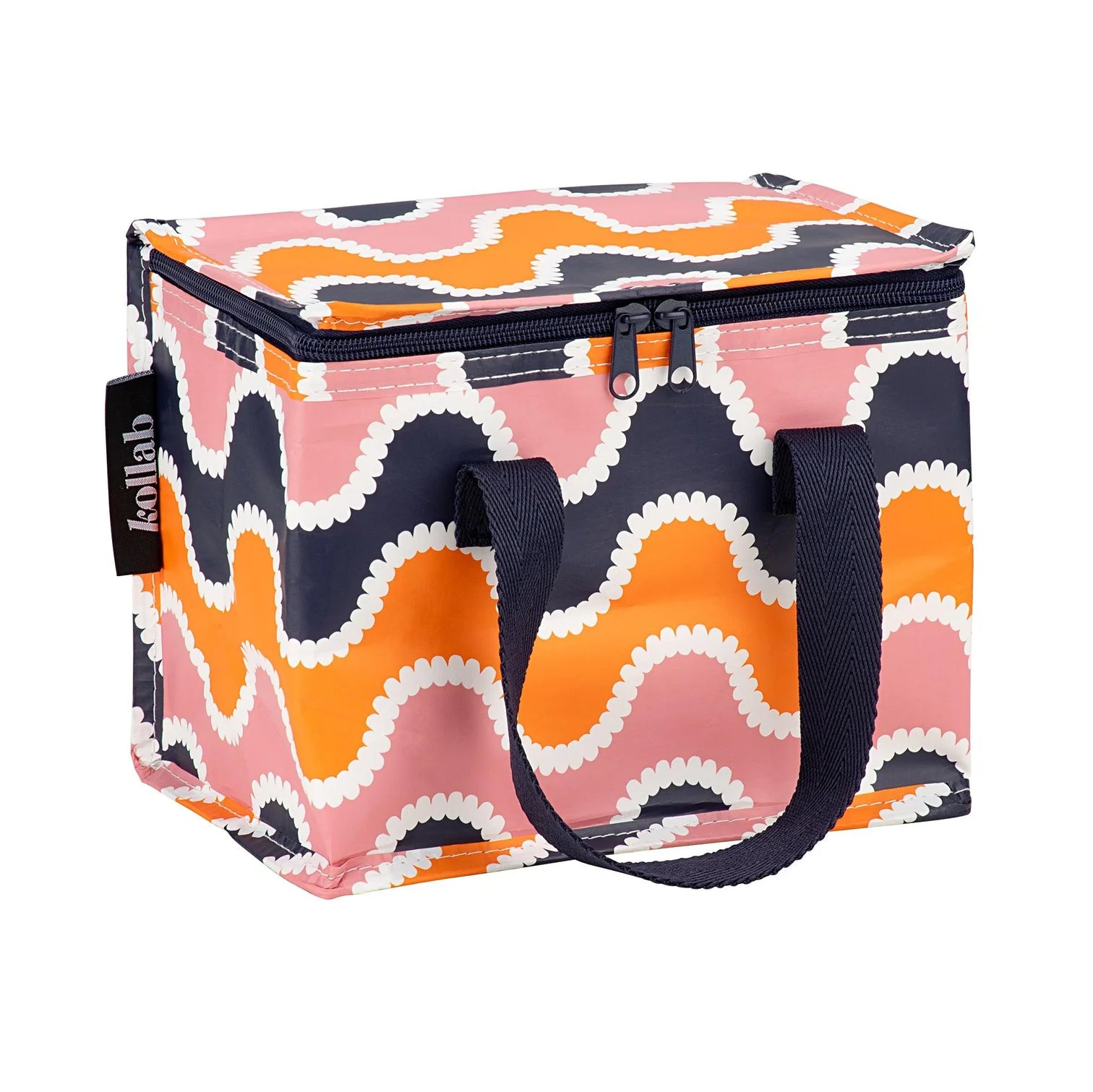 Lunch bags with a removable and washable liner for easy cleaningWavy Stripe Lunch Box Lunch bags with a removable and washable liner for easy cleaningWavy Stripe Lunch Box