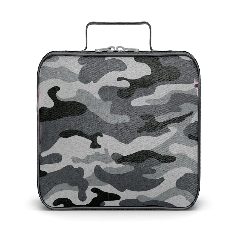 Insulated lunch bags with a built - in ice pack holder for long - day tripsGrey Camo Lunchbox Insulated lunch bags with a built - in ice pack holder for long - day tripsGrey Camo Lunchbox
