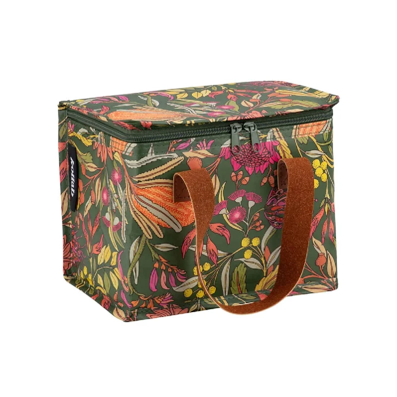 Waterproof nylon lunch bags with a thermal layer for outdoor picnicsKollab Waratah Bloom Lunch Box Waterproof nylon lunch bags with a thermal layer for outdoor picnicsKollab Waratah Bloom Lunch Box