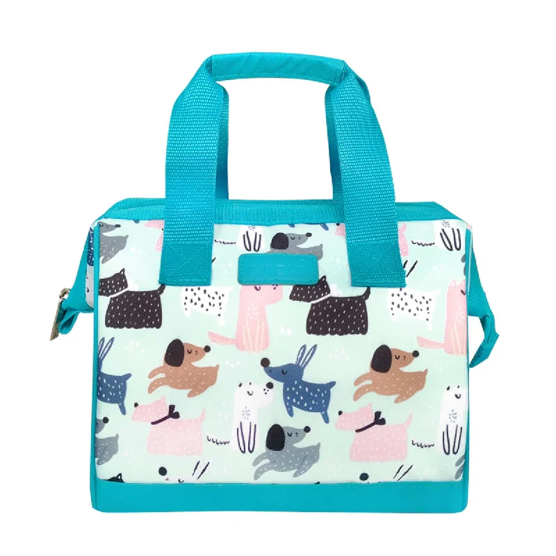 Waterproof and stain - resistant lunch bags for messy eatersSachi Insulated Lunch Bag Dog Park Waterproof and stain - resistant lunch bags for messy eatersSachi Insulated Lunch Bag Dog Park