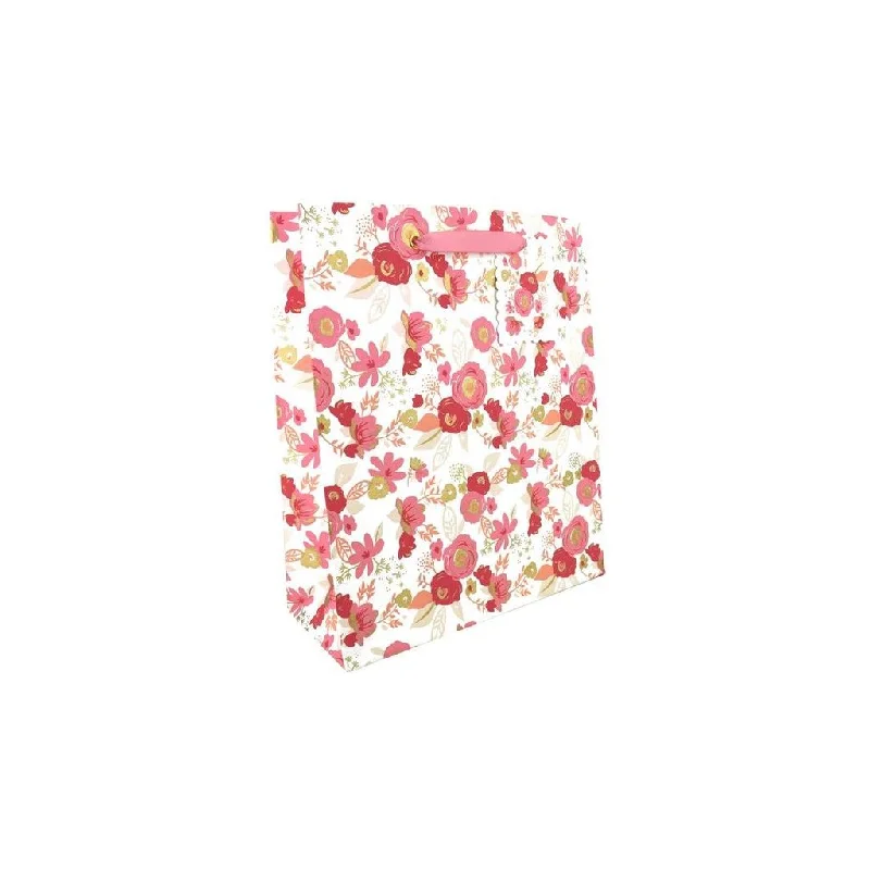 Floral - printed shopping and gift bags with a drawstring top for a feminine lookCote Floral Large Gift Bag Floral - printed shopping and gift bags with a drawstring top for a feminine lookCote Floral Large Gift Bag
