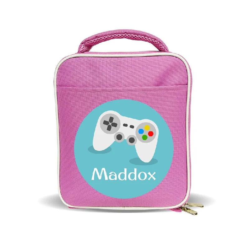 Lunch bags with a separate compartment for drinks and utensilsGaming Lunch Bag
