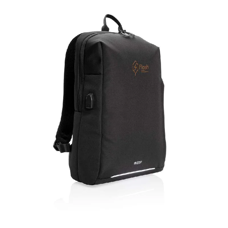 Designer laptop bag with a unique pattern or color for fashion-conscious individualsAWARE™ RFID and USB A Laptop Backpack Designer laptop bag with a unique pattern or color for fashion-conscious individualsAWARE™ RFID and USB A Laptop Backpack