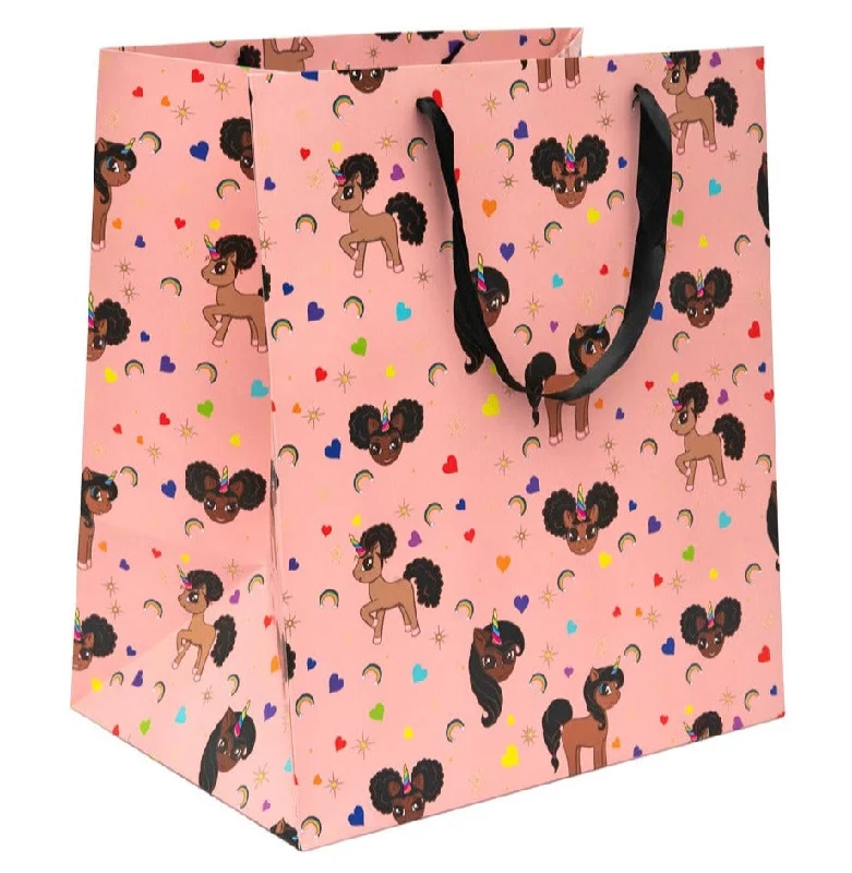 Waterproof nylon shopping and gift bags for outdoor giftsGift Bag - Pink Signature Print Large Vertical Waterproof nylon shopping and gift bags for outdoor giftsGift Bag - Pink Signature Print Large Vertical