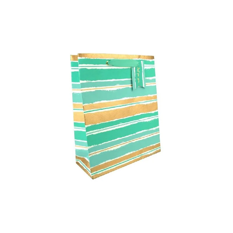 Waterproof nylon shopping and gift bags for outdoor giftsPainterly Mint Large Gift Bag Waterproof nylon shopping and gift bags for outdoor giftsPainterly Mint Large Gift Bag