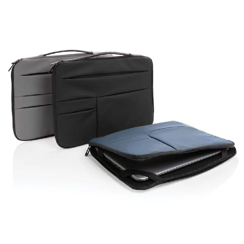 Expandable laptop bag to accommodate additional itemsSmooth PU 15.6inch Laptop Sleeve with Handle Expandable laptop bag to accommodate additional itemsSmooth PU 15.6inch Laptop Sleeve with Handle