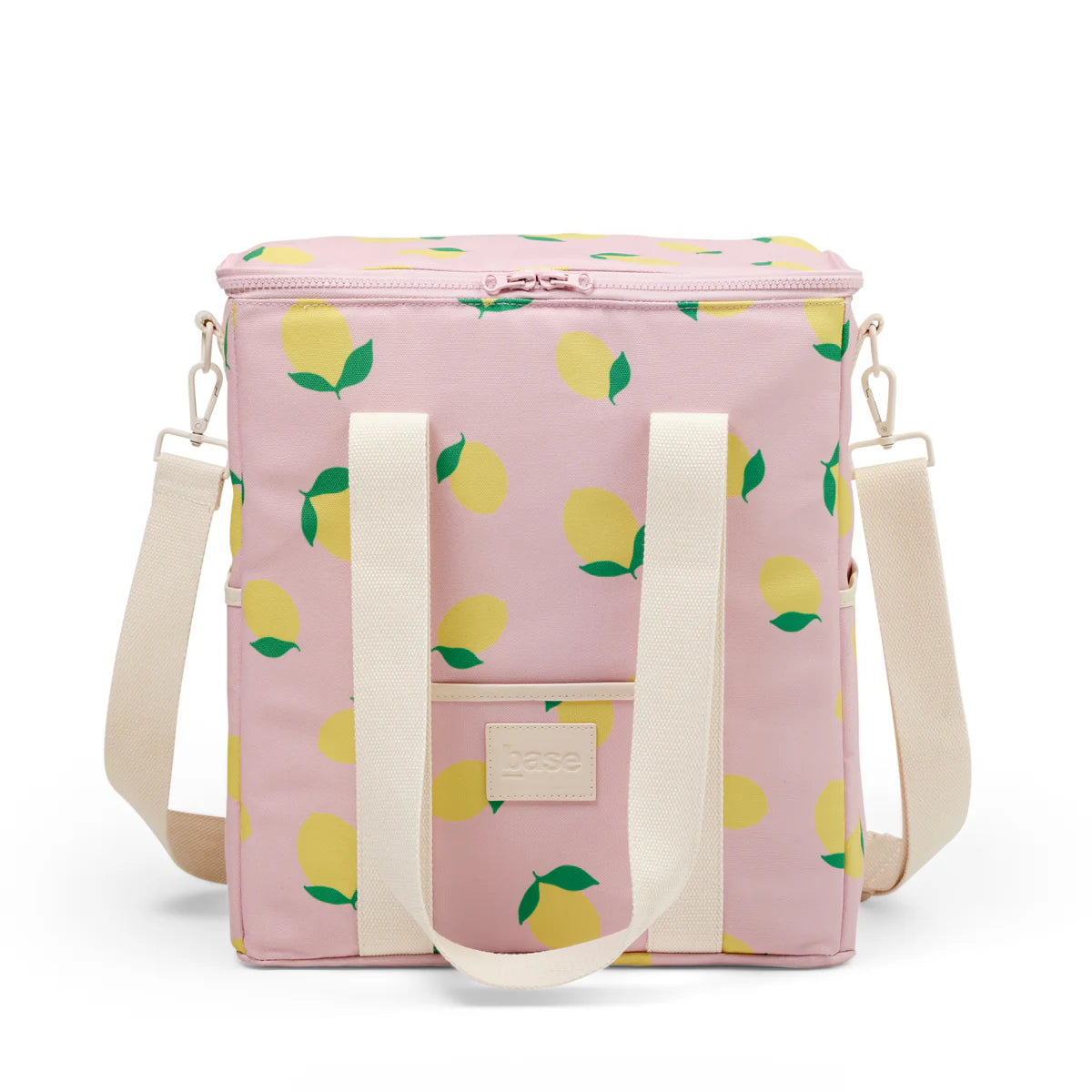 Lunch bags with a removable and washable liner for easy cleaningLemon Cool Base