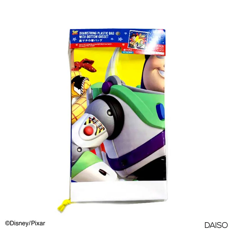 Magnetic - closure shopping and gift bags made of velvet for eleganceDrawstring plastic bag with bottom gusset Toy Story
