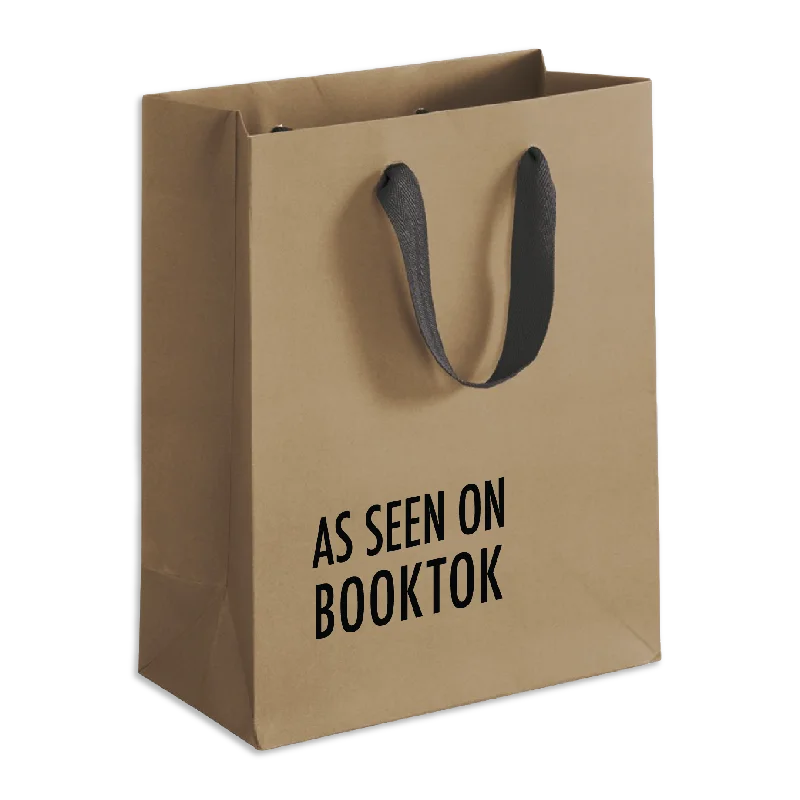 Waterproof nylon shopping and gift bags for outdoor giftsBookTok Gift Bag