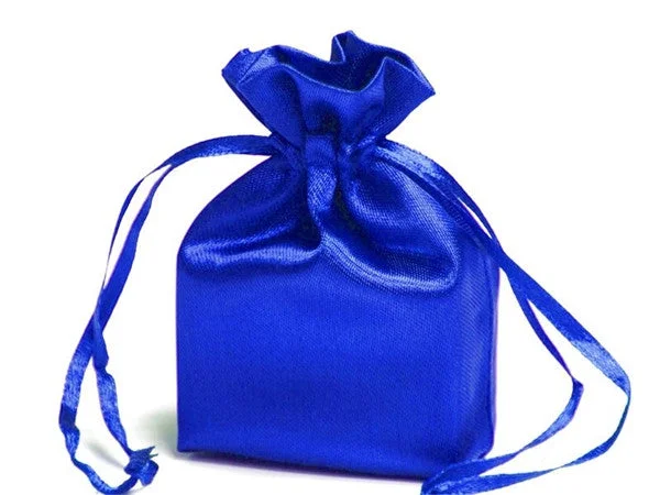 Miniature shopping and gift bags made of satin for small trinkets and jewelry5x7 Royal Blue Elegant Satin Bags - 12 pcs Miniature shopping and gift bags made of satin for small trinkets and jewelry5x7 Royal Blue Elegant Satin Bags - 12 pcs