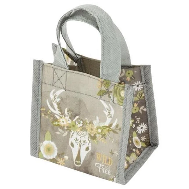 Sparkly sequined shopping and gift bags for glamorous eventskarma recycled tiny gift bag - deer Sparkly sequined shopping and gift bags for glamorous eventskarma recycled tiny gift bag - deer